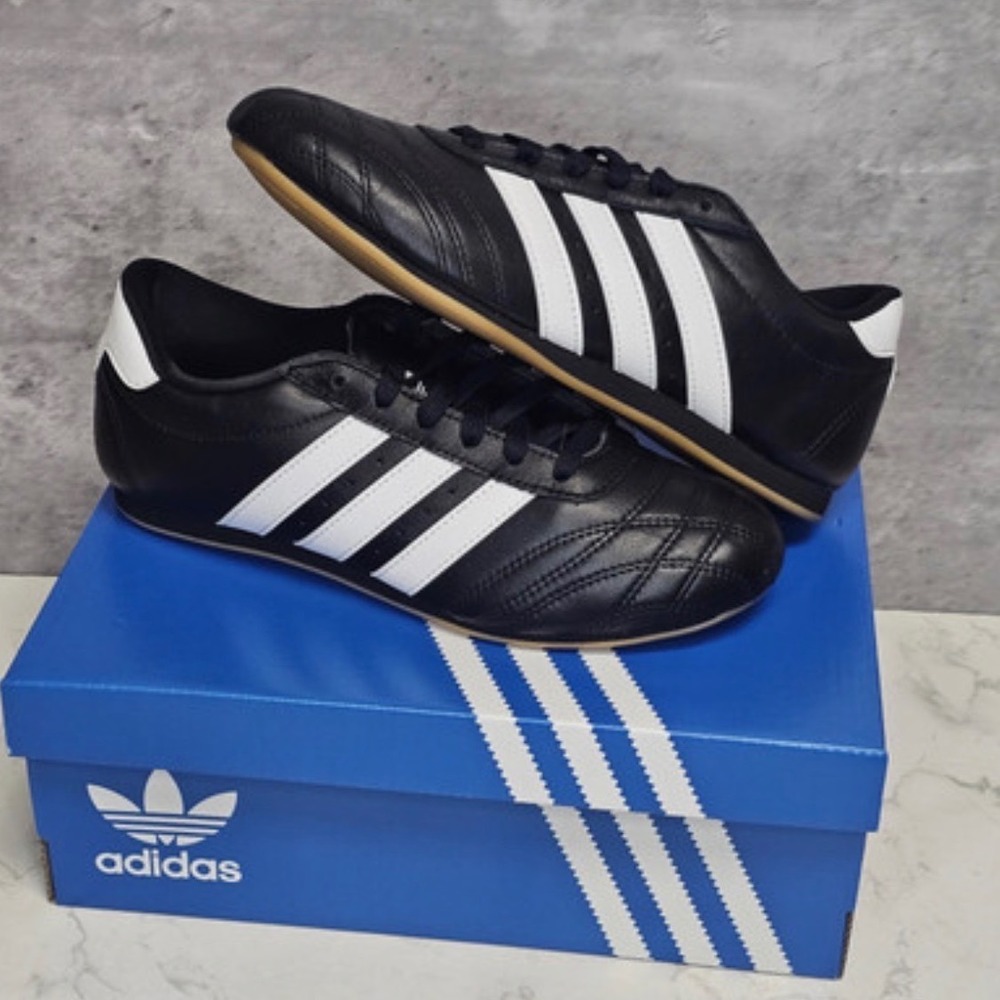 Adidas Originals Taekwondo Team Shoes Black White Gum Sole D98205 Womens